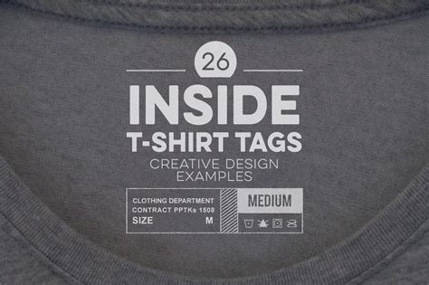 26 Outstanding Inside T-Shirt Tag Examples to Inspire Your Next Design • PrePress Toolkit