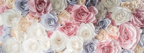 Flowers Pastel Roses Facebook cover | Facebook cover photos flowers ...