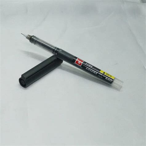 Figo Fineliner 0.6mm Pipe Tip Black Writing SKU 21927