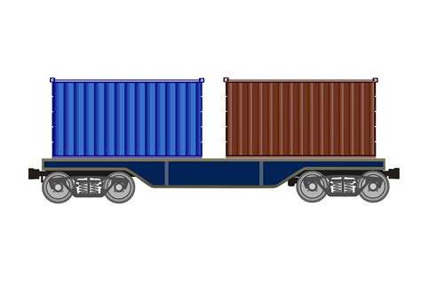 Clipart train freight train, Clipart train freight train Transparent ...