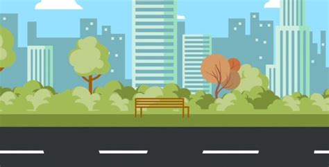 Cartoon City Road | City cartoon, Animation background, Cartoon background