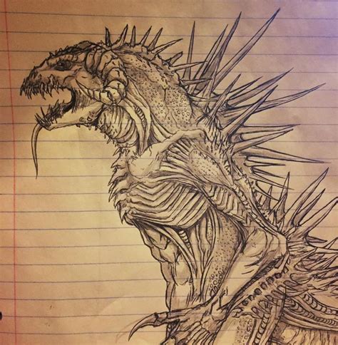 Monster Sketch by Arrancarfighter on DeviantArt