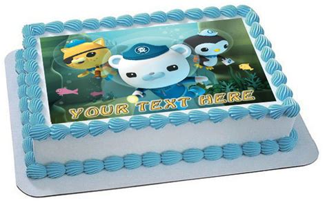 Octonauts - Edible Cake Topper