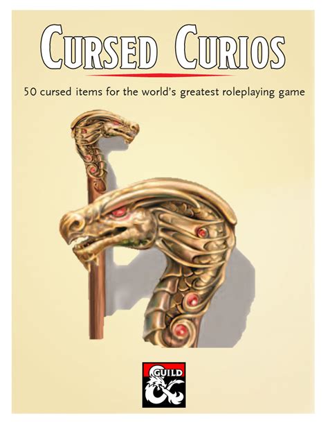 Cursed Curios - Fifty Cursed Items to Delight Your Players - Dungeon Masters Guild | Dungeon ...