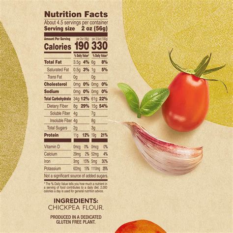 Barilla Pasta Nutrition Facts - Nutrition Ftempo