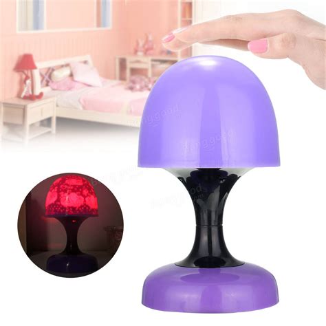 LED Mini Touch Table Mushroom Bedside Lamp Night Light for Kids Bedroom Sale - Banggood.com