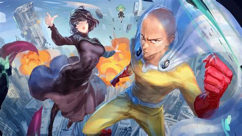 saitama fubuki tatsumaki - One Punch Man Wallpaper (43611268) - Fanpop - Page 36