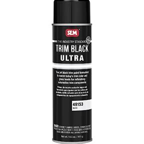 SEM Products SEM49153 Trim Ultra Black