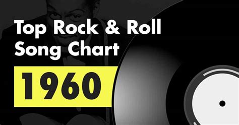 Top 40 Rock & Roll Song Chart for 1960