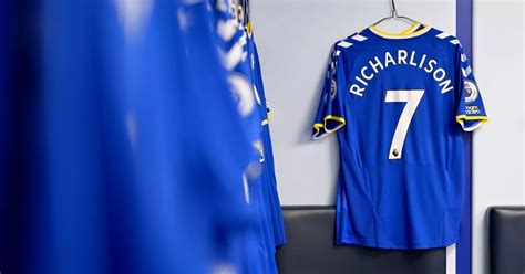 Everton squad numbers available for new signings as transfer window heats up - Liverpool Echo