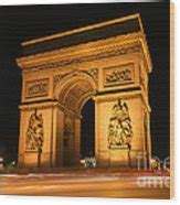 Arc de Triomphe at Night II Photograph by Clarence Holmes | Fine Art ...