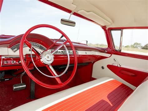 1957, Ford, Ranchero, Custom, 300, Pickup, Retro, Interior Wallpapers HD / Desktop and Mobile ...