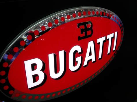 Auto Car Logos: Bugatti Logo