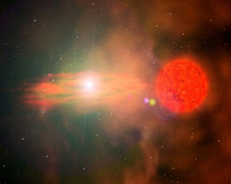 White Dwarf Can Pair With Red Giant for Supernova - The New York Times