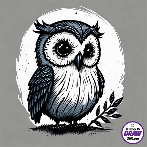 Cute Owl Drawings 4 - Things to Draw