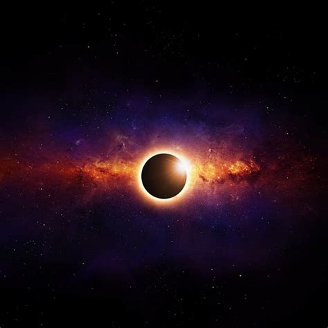 Online crop | HD wallpaper: solar eclipse, Planet, Galaxy, HD | Wallpaper Flare