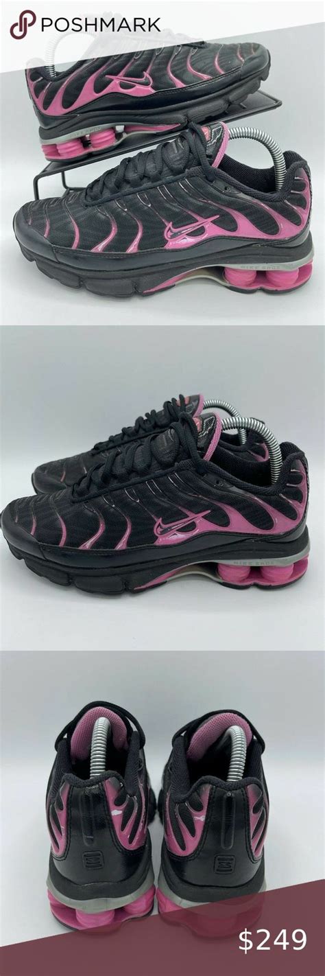 Nike Air Max Plus Shox Tn Pink Purple Black Grey Women Size 8.5 Rare ...