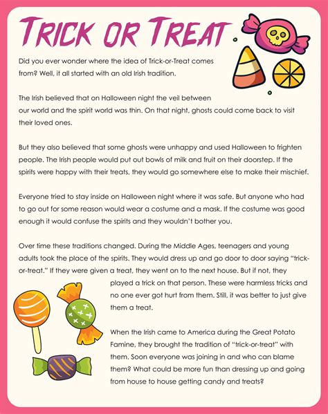 Printable Halloween Stories