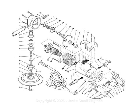 Milwaukee 5590 (Serial 47-9416) 9" Polisher Parts Parts Diagram for 9" POLISHER