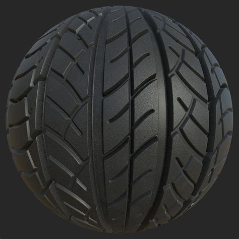 Clean Car Tire Rubber Texture | Free PBR | TextureCan