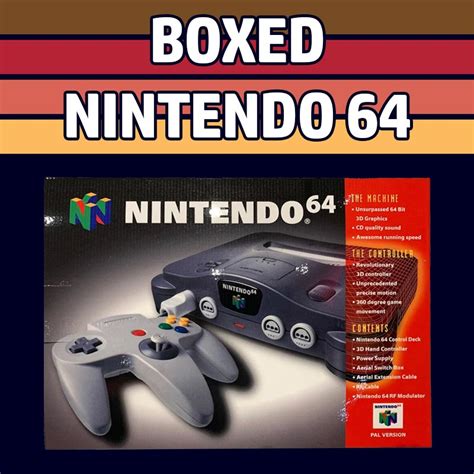 N64 - Boxed - Buy at Retro Sect