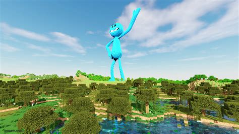 Download Mr Meeseeks In Roblox Game Wallpaper | Wallpapers.com