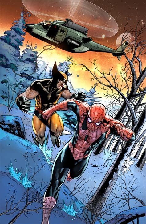 Spiderman and Wolverine by TeoGonzalezColors on DeviantArt