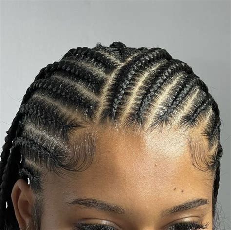 Pin by on h a i r protective hairstyles braids braided cornrow hairstyles cornrow hairstyles ...