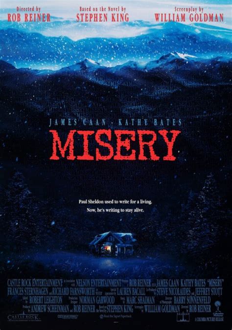 Misery Movie Poster - Classic 90's Vintage Poster