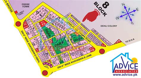 Clifton Karachi Map| Bath Island Karachi map