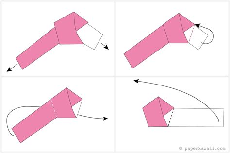 how to make a paper lucky star Origami star make lucky stars paper step easy 3d instructions ...