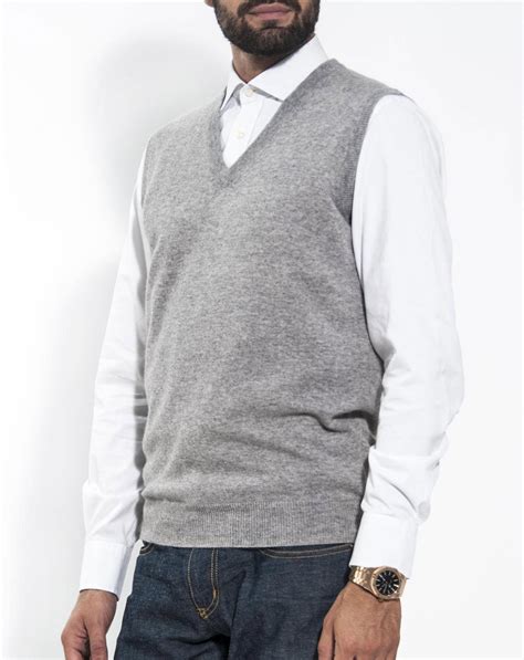 Men's Cashmere Sweater Vest | MaisonCashmere