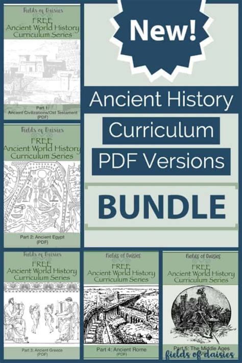 Ancient History Printable PDF Versions BUNDLE | History curriculum, Ancient world history ...