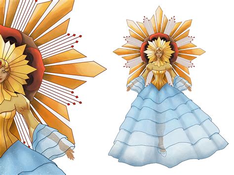 Sinulog Festival Queen Costume Design by Charlotte Mae Efren on Dribbble