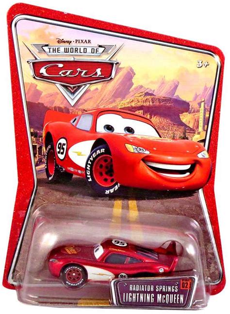 Disney Pixar Cars The World of Cars Series 1 Radiator Springs Lightning McQueen 155 Diecast Car ...