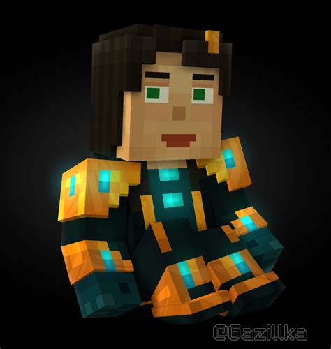 Minecraft Story Mode | Female Jesse by Gazillka on DeviantArt