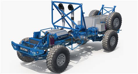 Dakar Racing Truck KAMAZ Frame And Engine 3D Model 3D Model $149 - .max .ma .c4d .obj .fbx .3ds ...