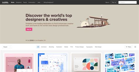 21 unique places to find web design inspiration | Webflow Blog