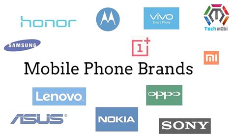 World’s Top Smartphones Company list 2018 - TechMobi