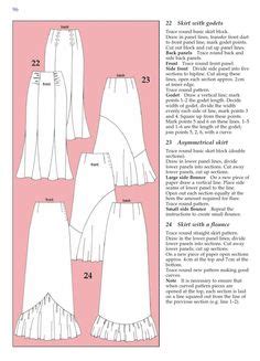 #ClippedOnIssuu from Metric pattern cutting for womens wear. Godets Plus Size Sewing Patterns ...