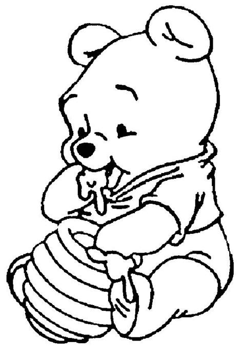 Winnie The Pooh Honey Pot Coloring Pages - Winnie the Pooh Coloring ...