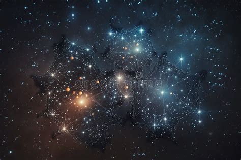 The Deep Firmament Full of Stars, Astronomical Background. Ai Generated Stock Illustration ...