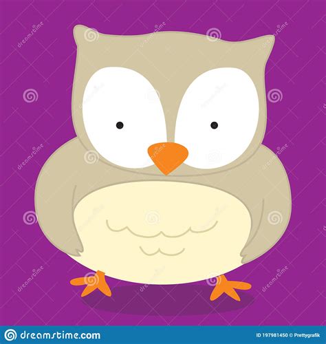 Animals owl 07 stock vector. Illustration of vector - 197981450