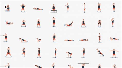 Jumpstart Your 2016: See 48 Workout Moves in One GIF - ABC News