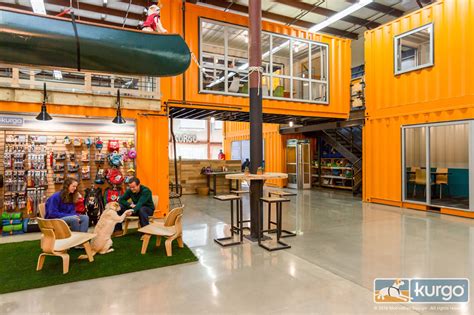 A Dog-Friendly Office with Shipping Containers - Design Milk