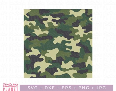 Camo Svg, Camo Pattern Svg, Dxf, Eps, Png, Jpg, Green Camo Pattern Svg, Camouflage Svg ...