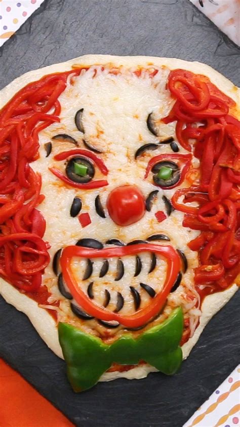 IT Pizza | Recipe | In Pizza Crust We Trust in 2019 | Halloween pizza, Pizza, Pizza recipes