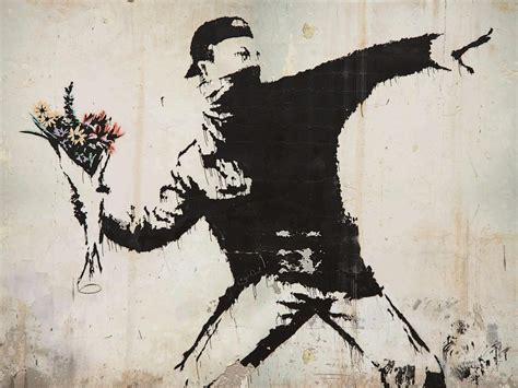 Banksy – Rage, Flower Thrower – JAYZ International