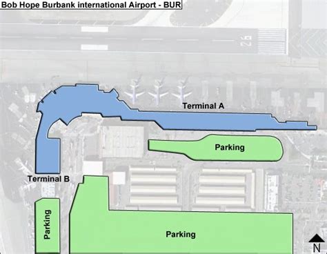 Bob Hope Airport Terminal Map