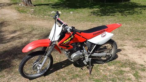 2003 Honda XR80R Review - YouTube